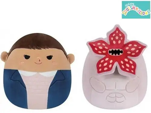 191726805885 – colis de 2 pcs : Squishmallows Stranger Things Peluche 2 assortis 25cm – Grossiste – Original Squishmallows / Netflix