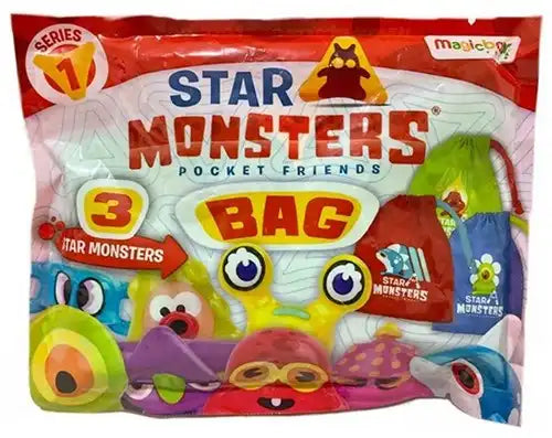 8431618004555 – Lot revendeur 12 pcs Star Monsters Blindbag (3 figurines surprises par sachet)