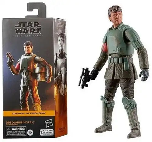 5010994175559 – Figurine Star Wars Black Series Din Djarin (Morak) pas chère 15 cm