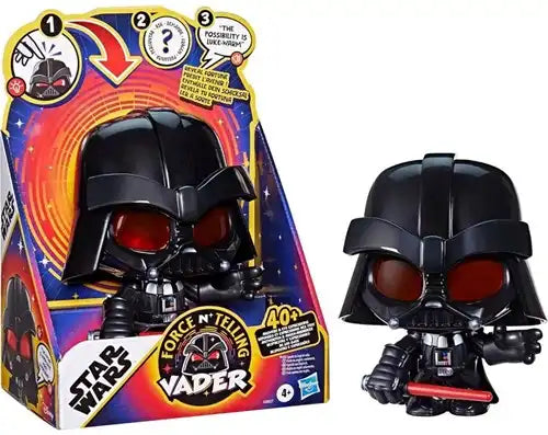 5010996236487 – colis de 1 pc : Star Wars Force N’ Telling Vader Lumière + Son (40+ sons) 18x24cm – Grossiste – Hasbro / Disney / Lucasfilm