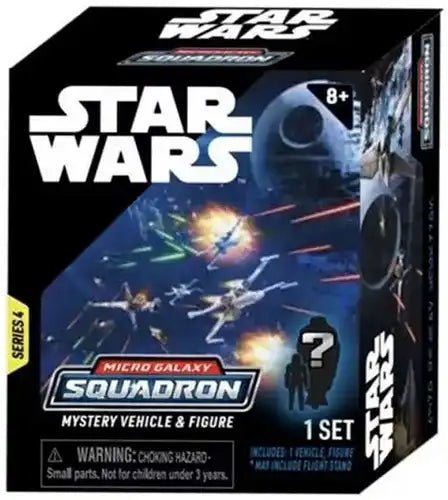 4582578293856 – Colis 12 pièces Star Wars Micro Galaxy Mystery Vehicle & Figure Series 4 6,5 x 8 cm