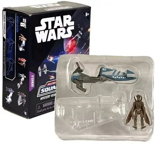 4582578300639 – Colis 12 pièces Star Wars Micro Galaxy Mystery Vehicle & Figure Series 5 6,5 x 8 cm