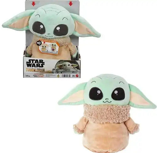 194735158300 – Peluche Grogu sauteur + son 25 cm – Lot de 2 pcs