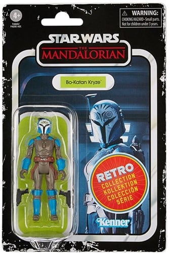 5010993955916 Star Wars Retro Bo-Katan Kryze 15x23cm Figurine Mandalorian Kenner Neuf