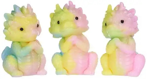 5038104659102 – Lot revendeur de 12 pcs Sticky Squishy Marble Dragon 12cm assorti in display – Vente en gros