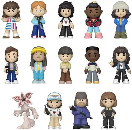 8414614150075 – Colis de 30 pcs Stranger Things Figurines surprises Blindbag 7×13 cm – Assortiment complet – Grossiste Netflix