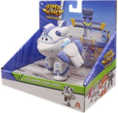 6911400389708 Super Wings Figurine Articulée Astra 13x14,5cm Robot Série TV Neuf