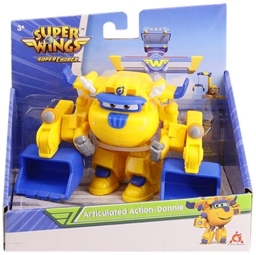 Super Wings Articulated Action Donnie 13x14cm