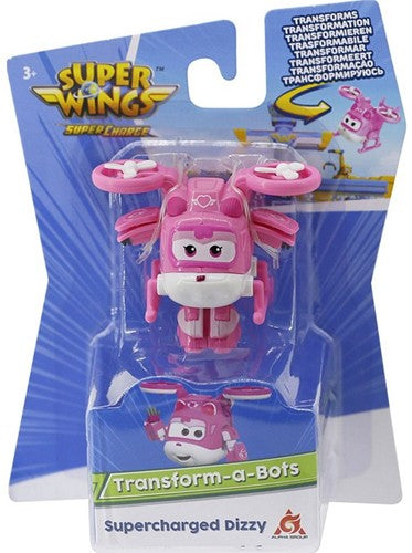 6911400403527	Super Wings Transform-a-Bots Supercharged Dizzy 12x15cm