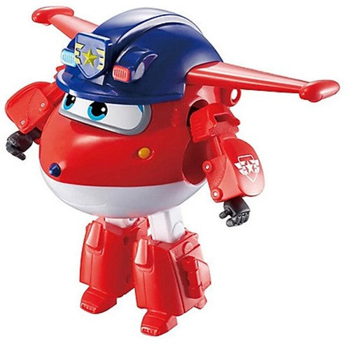 Super Wings Transforming Police Jett 15x17cm