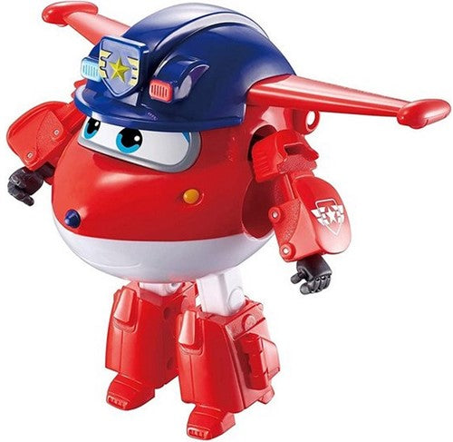 Super Wings Transforming Police Jett 17x20cm