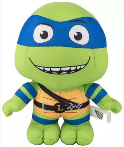 5056219095288 – Peluche TMNT Leonardo Lil Bodz 28cm – Officielle Nickelodeon
