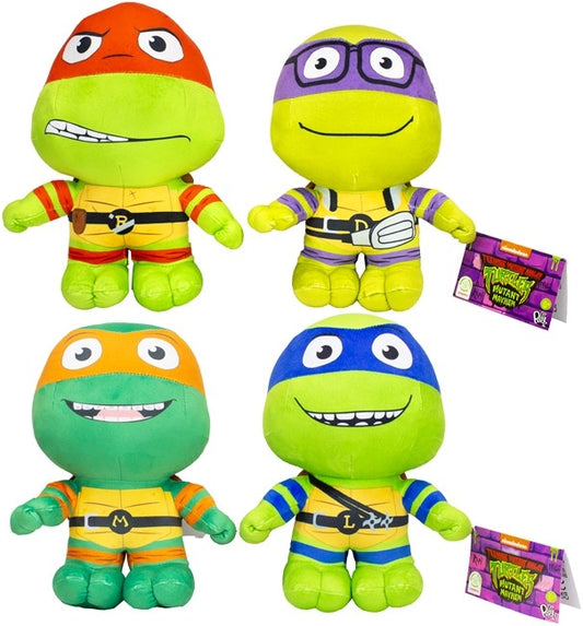 Teenage Mutant Ninja Turtles Soft Velboa Peluche Lil Bodz 4 assortis 28cm