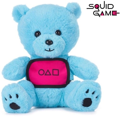 8425611335280 Peluche Squid Game ours zippé 25cm