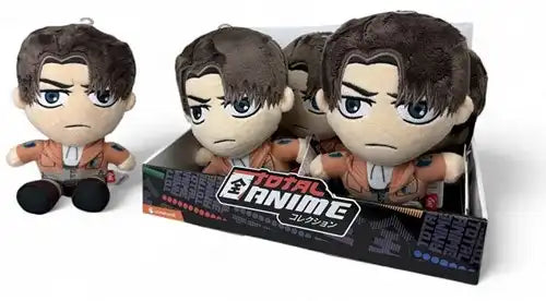 191726717898 – Lot de 6 pcs Total Anime Peluche Attack on Titan Levi 20 cm – Grossiste Anime