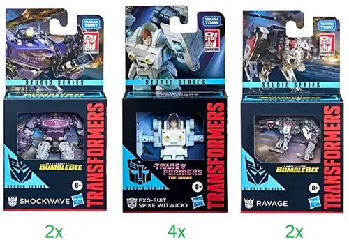 Transformers Generation Studio Series 3 assortis 9,5x19cm