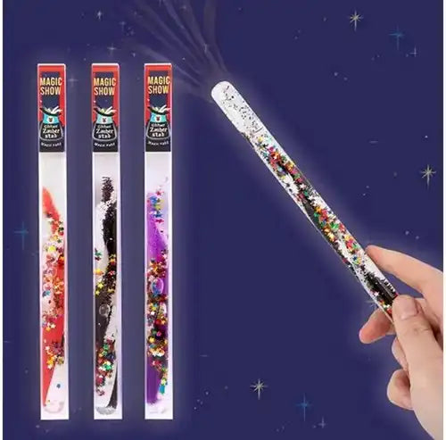 4032722958846 – Trendhaus Baguette magique à paillettes Magic Show 22,5 cm – Colis de 12 pièces