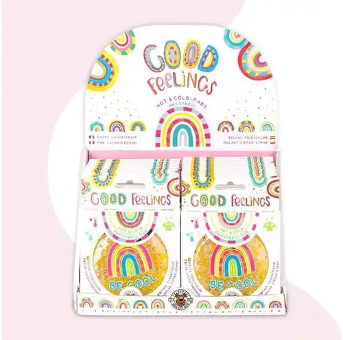 Colis de 20 pièces – 4032722960764 – Vente en gros Trendhaus Good Feelings Hot &amp; Cold Pad coussin anti-stress 10x10 cm en display