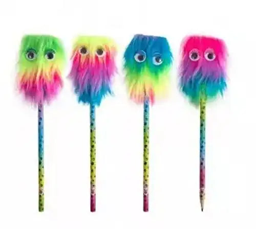 Colis de 16 pièces – 4032722966162 – Vente en gros Trendhaus Herbs Crayon Fluffy 21 cm assortis en présentoir