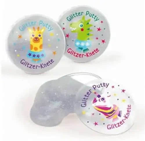 4032722963291 – Colis de 15 pcs : Trendhaus Magic Moments Pâte à paillettes 4,5 cm 25 g 2 assortis en présentoir – Grossiste jouets créatifs