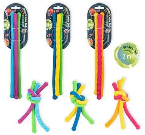 4032722958709 – Colis de 12 pcs : Trendhaus Space Adventure Space Cord 27 cm 3-Pack assortis en présentoir – Grossiste jouets
