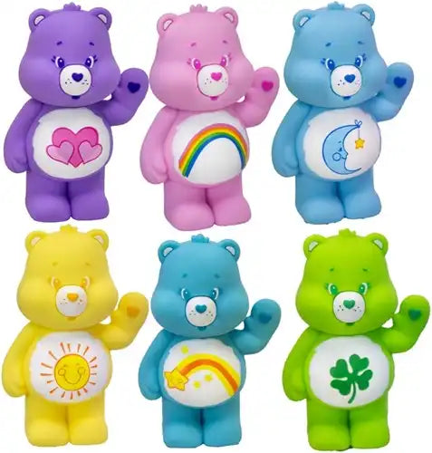5056474210778 – Lot revendeur de 12 pcs – Vente en gros Care Bears MiniQs Figurines 8cm assorties