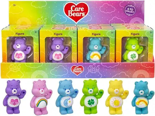 5056474210778 – Lot revendeur de 12 pcs – Vente en gros Care Bears MiniQs Figurines 8cm assorties