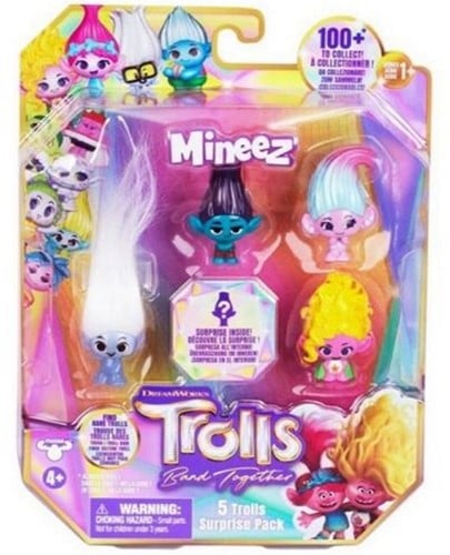 Trolls Mineez Trolls Surprise 5-Pack  16,5x21,5cm