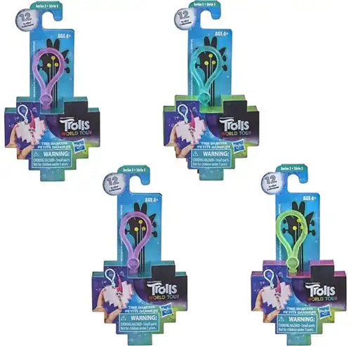 630509918140 – Trolls World Tour Tiny Dancers 7x8,5cm figurines surprises (colis 12 pièces)
