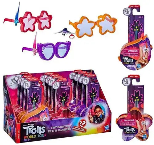 5010993676989 – Colis de 12 pièces – Vente en gros Trolls World Tour Tiny Dancers 7 x 8,5 cm en présentoir – dispo Simcha.fr