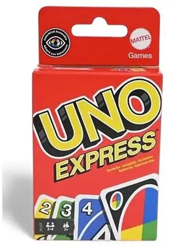 Uno Express 6,5x12cm (Langue: EN, FR, DE, IT, NL, ES)