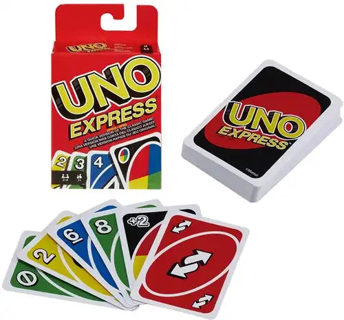 0887961751093 – Colis de 11 pcs : Uno Express Jeu de cartes 6,5x12 cm – Grossiste Mattel Jeux