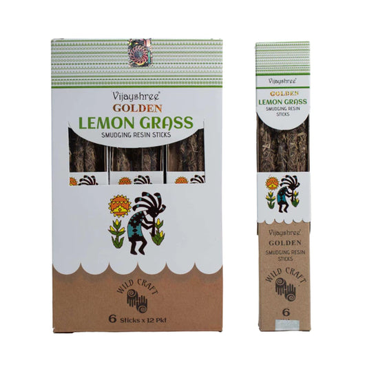 Bâtonnets de résine de citronnelle dorée de 30 g