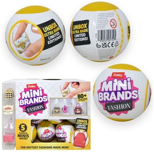4894680029583	lot de 21 pcs : Zuru 5 Surprise Surprise Ball Mini Brands Fashion assortis in display (21)