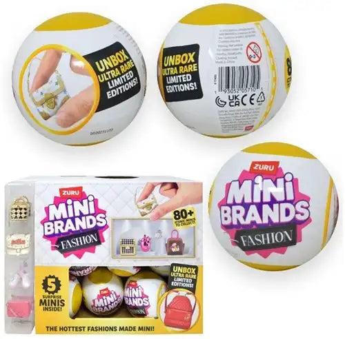 4894680029583 lot de 21 Zuru 5 Surprise Mini Brands Fashion – Grossiste capsules surprises miniatures assorties en display